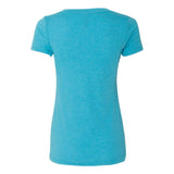 6740 Next Level Women’s Triblend Deep V-Neck T-Shirt Vintage Turquoise