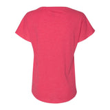 6760 Next Level Women’s Triblend Dolman T-Shirt Vintage Shocking Pink