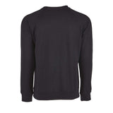 9000 Next Level Unisex Laguna Raglan Crewneck Sweatshirt Black