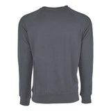 9000 Next Level Unisex Laguna Raglan Crewneck Sweatshirt Heavy Metal