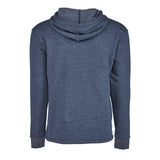 9300 Next Level Unisex Malibu Welt Pocket Hoodie Heather Midnight Navy