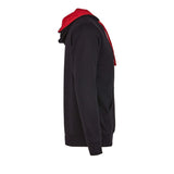 9301 Next Level Unisex Laguna Hoodie Black/ Red