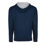 9301 Next Level Unisex Laguna Hoodie Midnight Navy/ Heather Grey