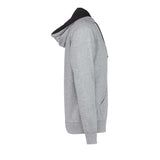 9301 Next Level Unisex Laguna Hoodie Heather Grey/ Black