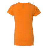 3712 Next Level Girls’ CVC Princess T-Shirt Orange