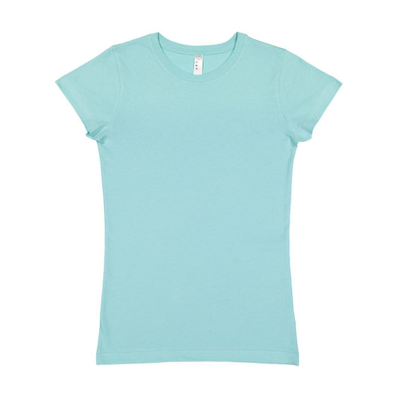 3616 LAT Women's Fitted Fine Jersey Tee Chill