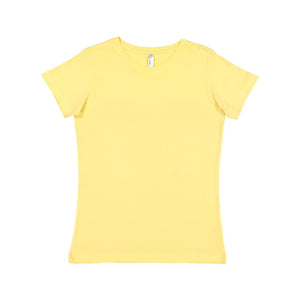 3516 LAT Women's Fine Jersey Tee Butter