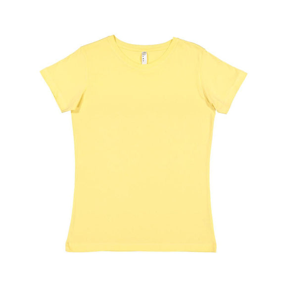 3516 LAT Women's Fine Jersey Tee Butter