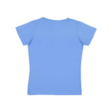 3516 LAT Women's Fine Jersey Tee Carolina Blue