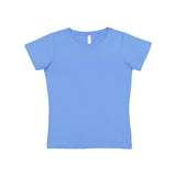 3516 LAT Women's Fine Jersey Tee Carolina Blue