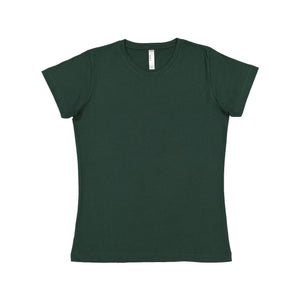 3516 LAT Women's Fine Jersey Tee Forest