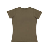 3516 LAT Women's Fine Jersey Tee Military Green