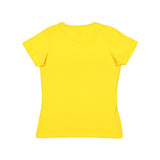 3516 LAT Women's Fine Jersey Tee Yellow