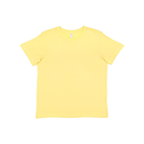 6101 LAT Youth Fine Jersey Tee Butter