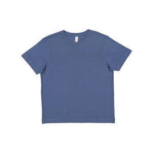 6101 LAT Youth Fine Jersey Tee Indigo