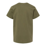 6101 LAT Youth Fine Jersey Tee Military Green