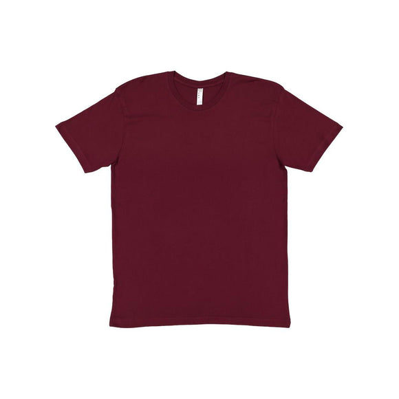 6901 LAT Fine Jersey Tee Maroon