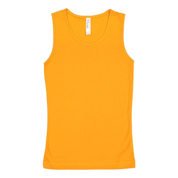 2690 LAT Girls' Fine Jersey Tank Top Mandarin Orange