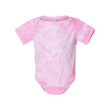 4400CY Dyenomite Infant Cyclone Tie-Dyed Creeper Pink