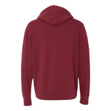 AFX90UNZ Independent Trading Co. Lightweight Full-Zip Hooded Sweatshirt Currant