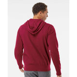 AFX90UNZ Independent Trading Co. Lightweight Full-Zip Hooded Sweatshirt Currant