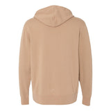 AFX90UNZ Independent Trading Co. Lightweight Full-Zip Hooded Sweatshirt Sandstone