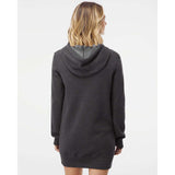 PRM65DRS Independent Trading Co. Women’s Special Blend Hooded Sweatshirt Dress Carbon