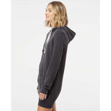 PRM65DRS Independent Trading Co. Women’s Special Blend Hooded Sweatshirt Dress Carbon