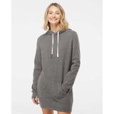 PRM65DRS Independent Trading Co. Women’s Special Blend Hooded Sweatshirt Dress Nickel