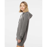 PRM65DRS Independent Trading Co. Women’s Special Blend Hooded Sweatshirt Dress Nickel