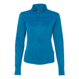 EXP60PAZ Independent Trading Co. Women's Poly-Tech Full-Zip Track Jacket Aster Blue