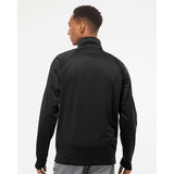 EXP70PTZ Independent Trading Co. Lightweight Poly-Tech Full-Zip Track Jacket Black