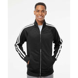 EXP70PTZ Independent Trading Co. Lightweight Poly-Tech Full-Zip Track Jacket Black