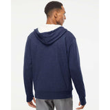 EXP90SHZ Independent Trading Co. Sherpa-Lined Hooded Sweatshirt Navy Heather