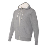 EXP90SHZ Independent Trading Co. Sherpa-Lined Hooded Sweatshirt Salt & Pepper