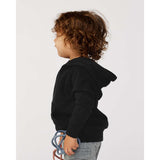 PRM10TSB Independent Trading Co. Toddler Special Blend Raglan Hooded Sweatshirt Black