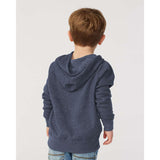 PRM10TSB Independent Trading Co. Toddler Special Blend Raglan Hooded Sweatshirt Midnight Navy