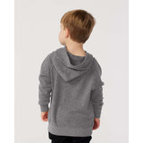 PRM10TSB Independent Trading Co. Toddler Special Blend Raglan Hooded Sweatshirt Nickel