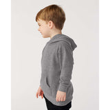 PRM10TSB Independent Trading Co. Toddler Special Blend Raglan Hooded Sweatshirt Nickel