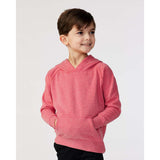 PRM10TSB Independent Trading Co. Toddler Special Blend Raglan Hooded Sweatshirt Pomegranate