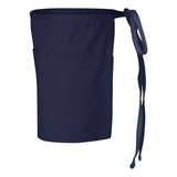 Q2115 Q-Tees Waist Apron with Pockets Navy