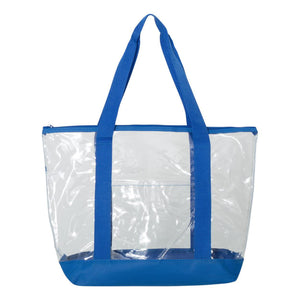 7009 Liberty Bags Clear Boat Tote Royal