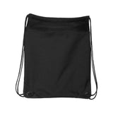 2562 Liberty Bags Coast to Coast Drawstring Backpack Black/ Black