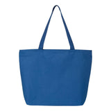 Q611 Q-Tees 25L Zippered Tote Royal