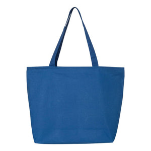 Q611 Q-Tees 25L Zippered Tote Royal