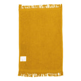 T100 Q-Tees Fringed Fingertip Towel Gold