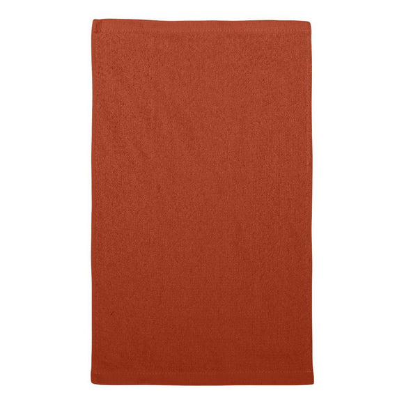 T18 Q-Tees Budget Rally Towel Orange