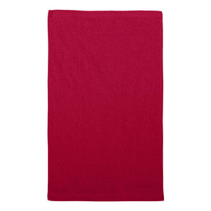 T18 Q-Tees Budget Rally Towel Red