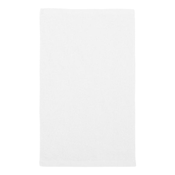 T18 Q-Tees Budget Rally Towel White