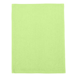 T600 Q-Tees Hemmed Fingertip Towel Lime